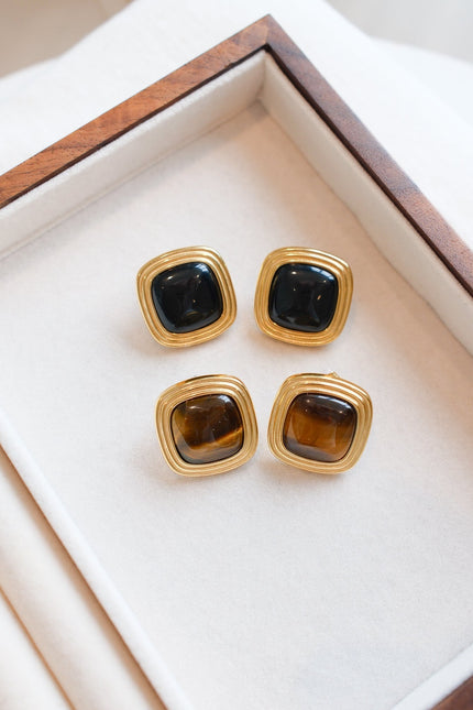 Miss Cecilia | Golden Horizon Ear Studs