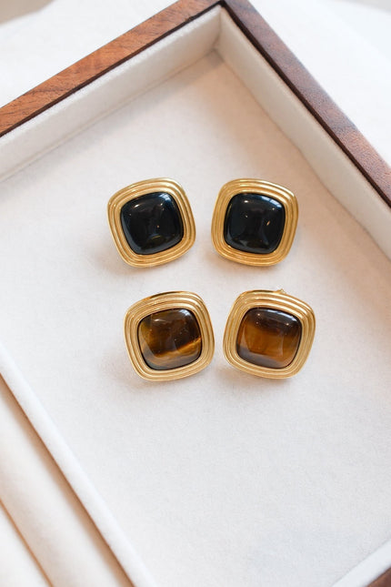 Miss Cecilia | Midnight Luxe Ear Studs