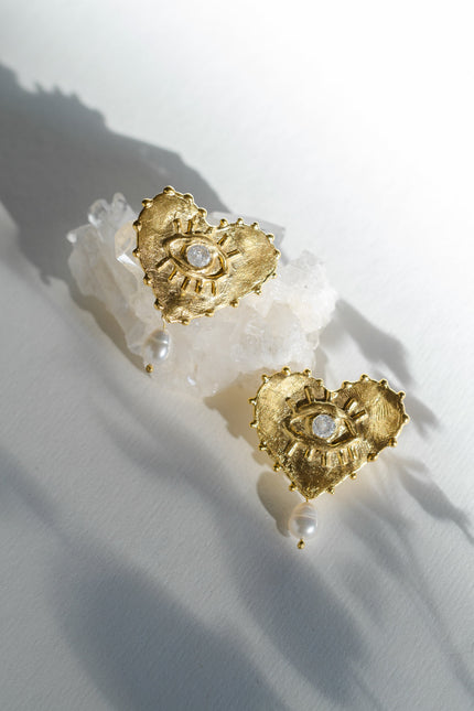 Pezi Jewellery | Eros big heart margaritari