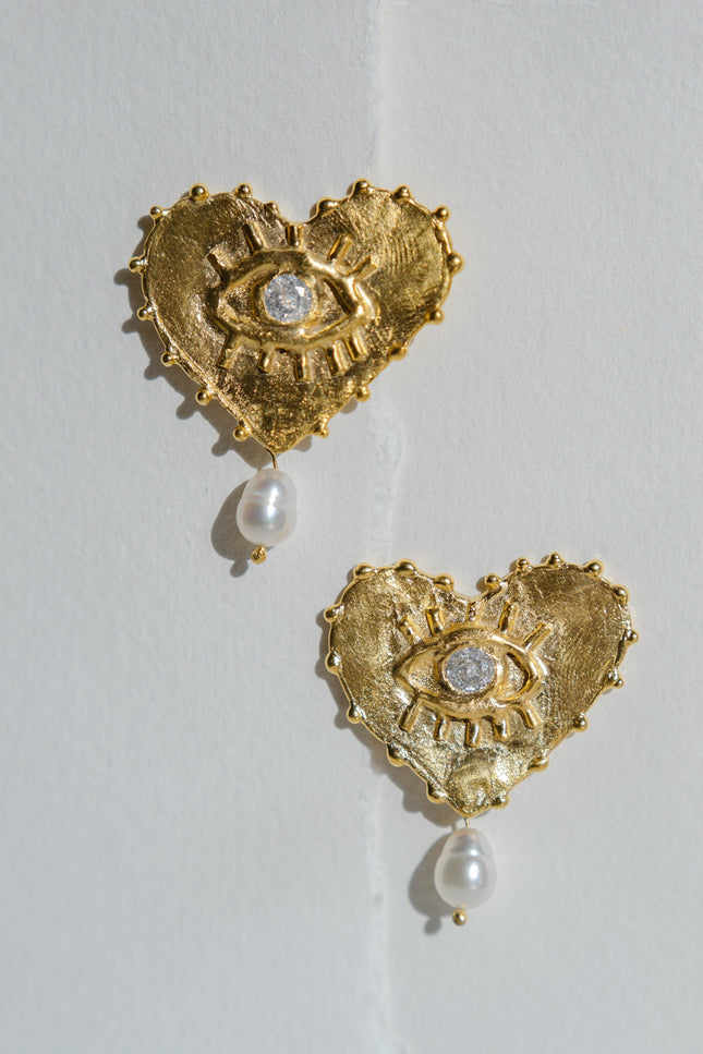 Pezi Jewellery | Eros big heart margaritari