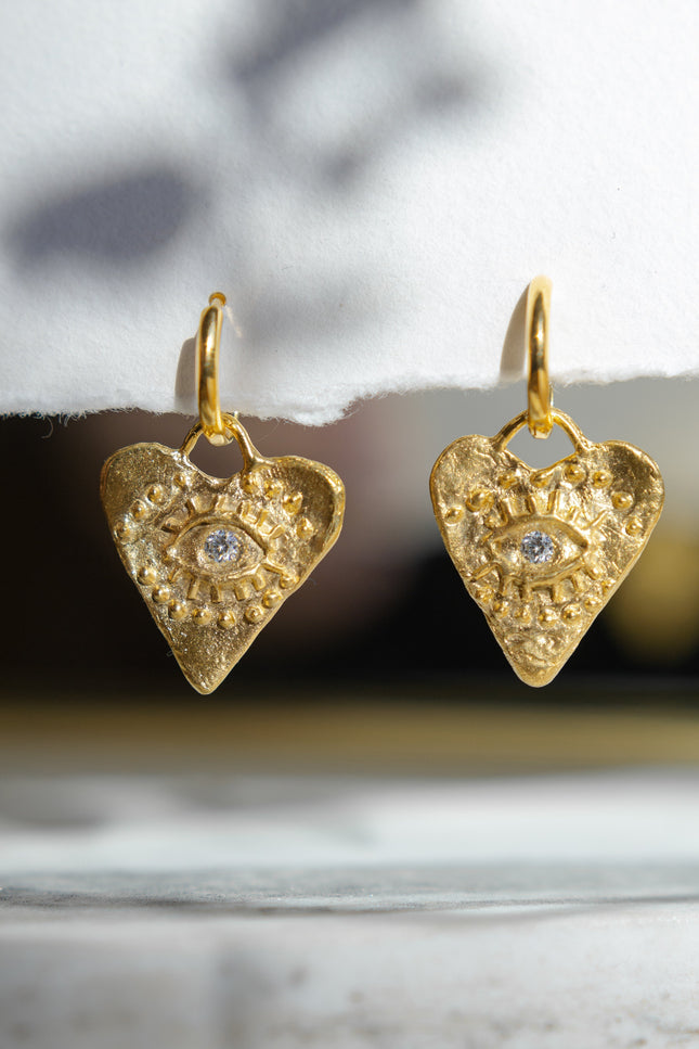 Pezi Jewellery | Eros huggie Zirconia