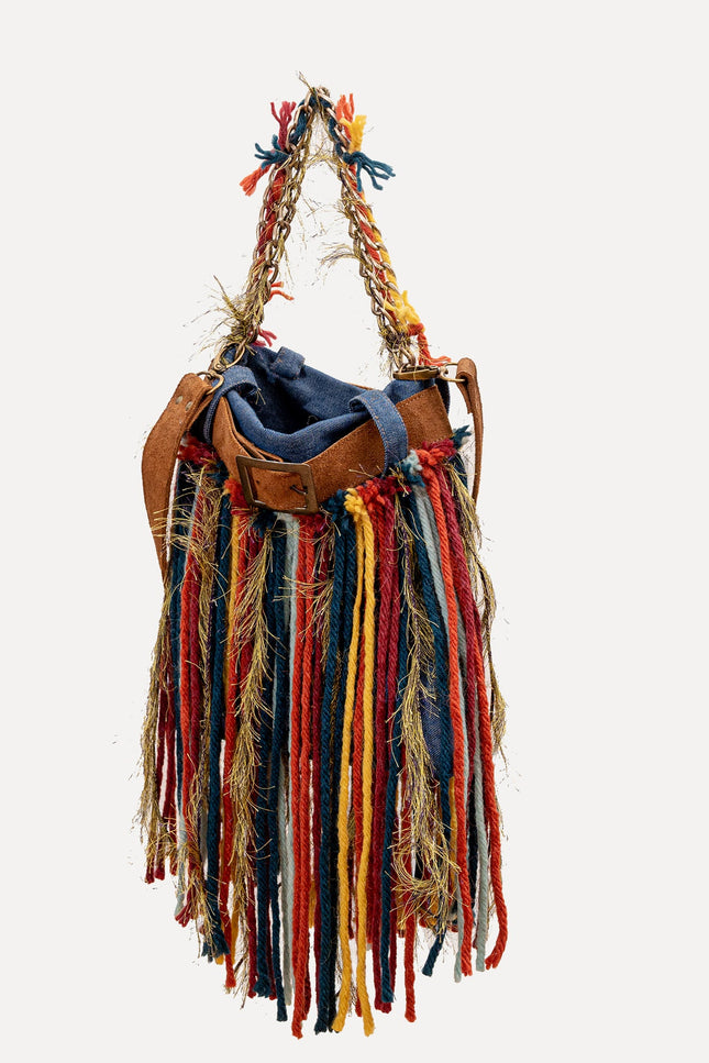 Entrudo | Penude Shoulder bag denim