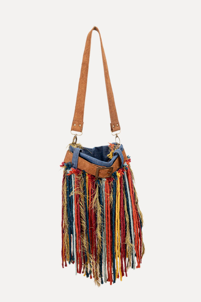 Entrudo | Penude Shoulder bag denim