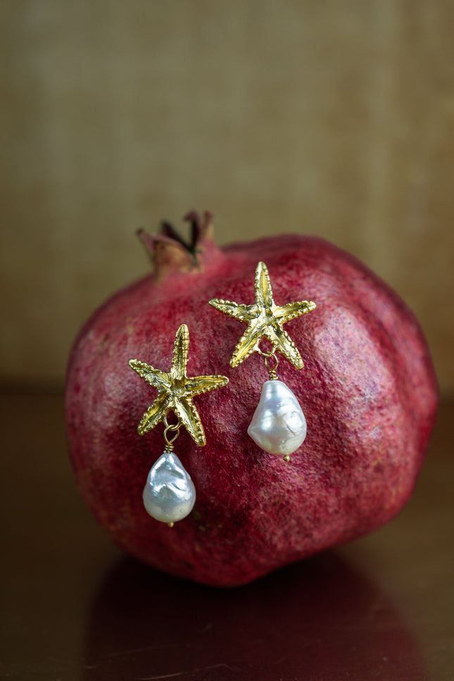 Pezi Jewellery | Asterias baroque pearl earring