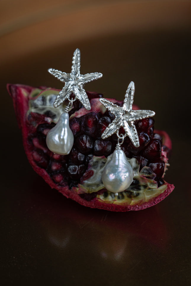 Pezi Jewellery | Asterias baroque pearl earring