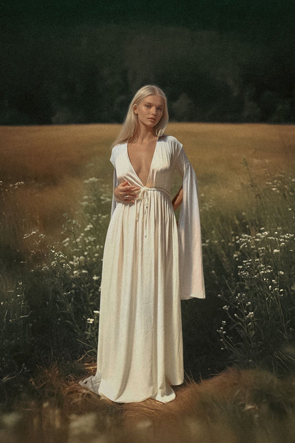 Zhenabia | FAIRY Dress in White