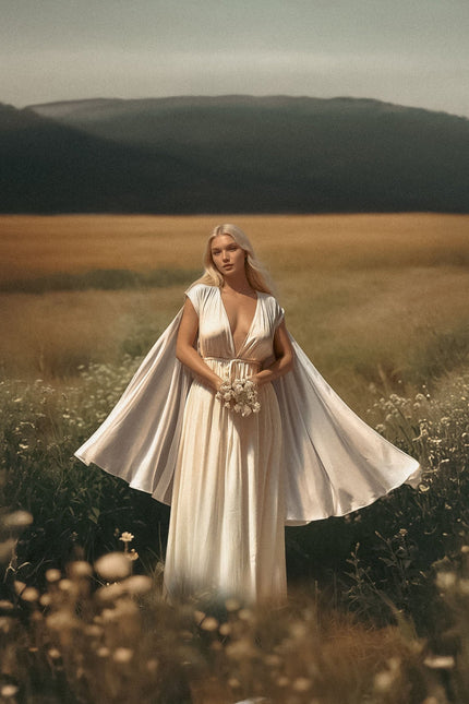 Zhenabia | FAIRY Dress in White
