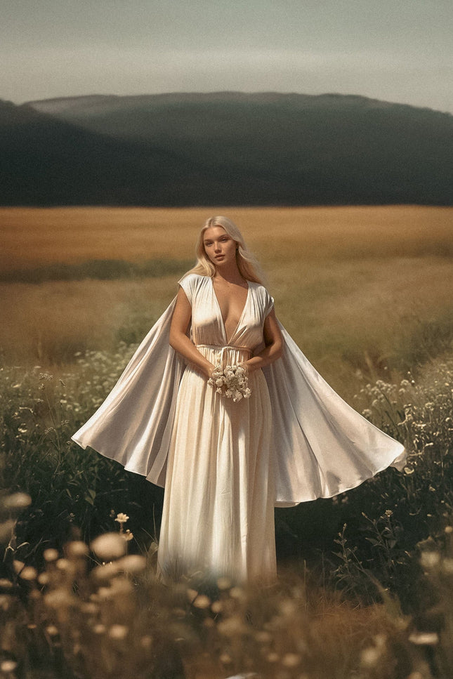 Zhenabia | FAIRY Dress in White