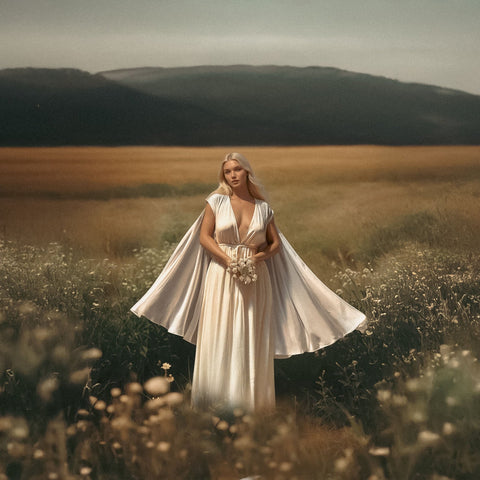 Zhenabia | FAIRY Dress in White