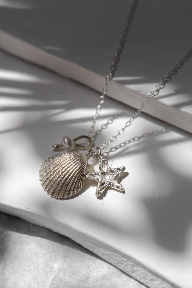 Pezi Jewellery | VENUS SHELL x ASTERIAS Necklace
