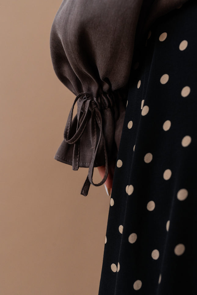 Maoconcept | Brown cupro shirt