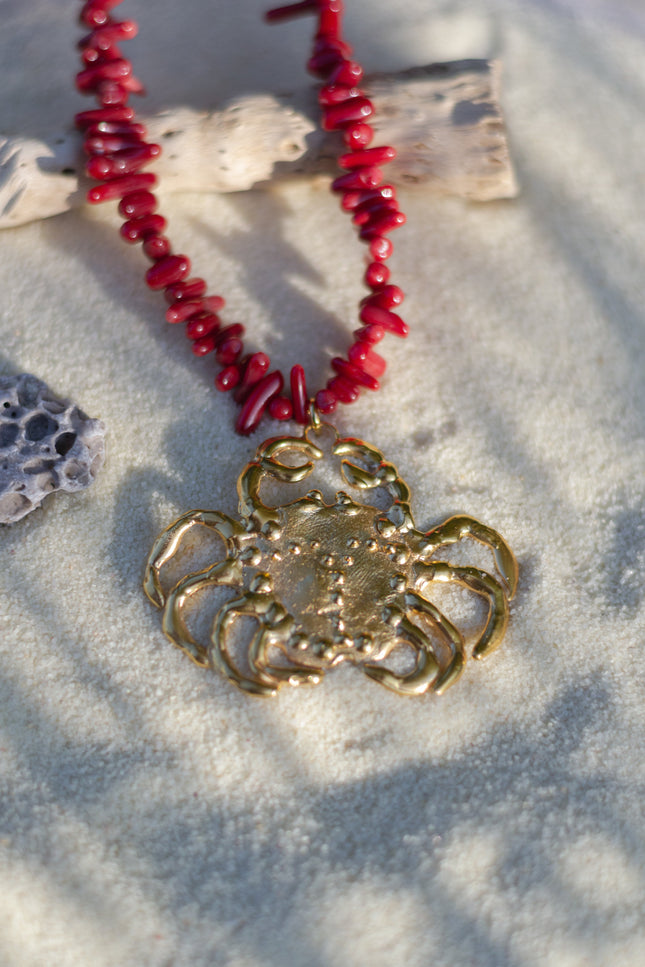 Pezi Jewellery | Carcinos Red Corall necklace