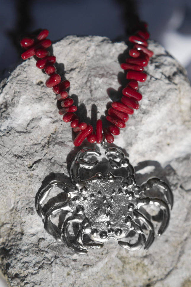 Pezi Jewellery | Carcinos Red Corall necklace