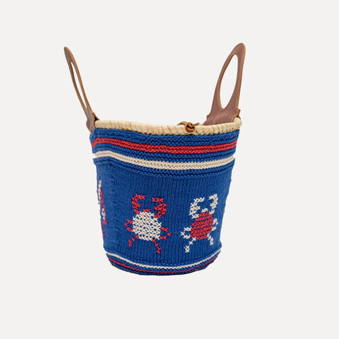 Entrudo | Koszyk Póvoa elektryczny niebieski