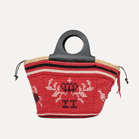 Entrudo | Koszyk Póvoa czerwony