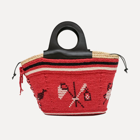 Entrudo | Koszyk Póvoa czerwony