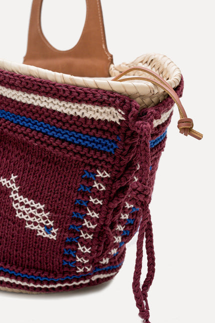 Entrudo | Bucket Póvoa burgundy