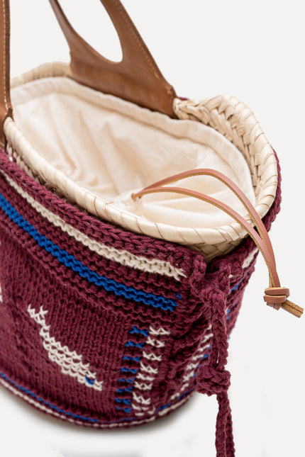 Entrudo | Bucket Póvoa burgundy
