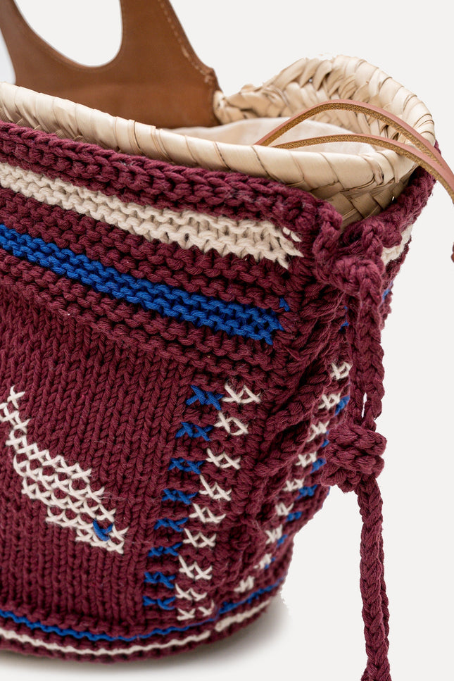 Entrudo | Bucket Póvoa burgundy