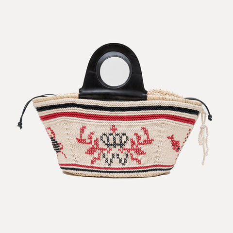 Entrudo | Koszyk Póvoa kremowy