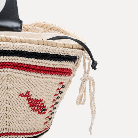 Entrudo | Koszyk Póvoa kremowy