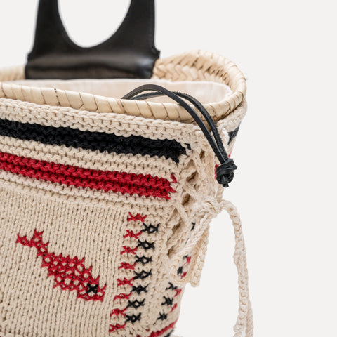 Entrudo | Koszyk Póvoa kremowy