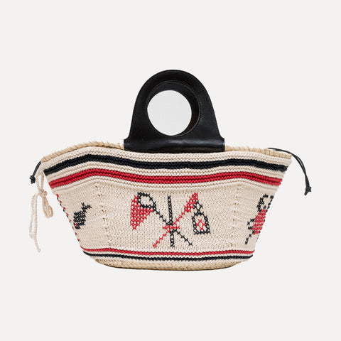 Entrudo | Koszyk Póvoa kremowy