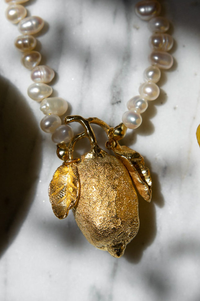 Pezi Jewellery | Lemóne pearl necklace