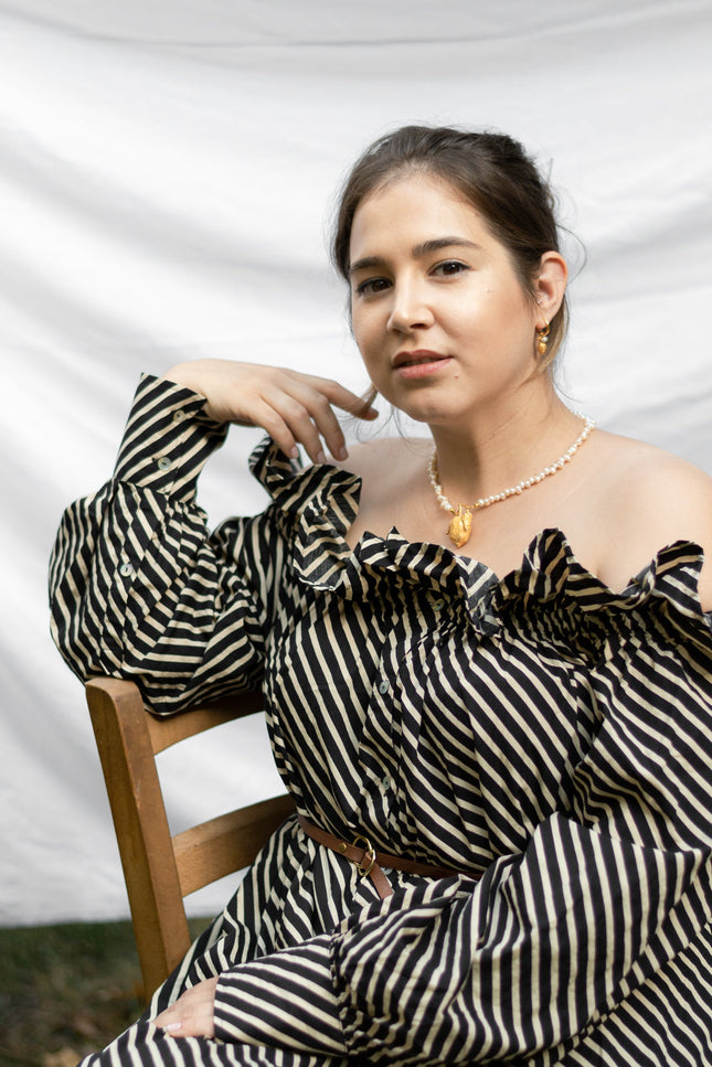 Pezi Jewellery | Lemóne pearl necklace