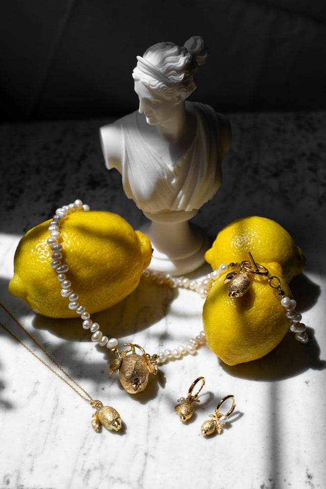 Pezi Jewellery | Lemóne pearl necklace