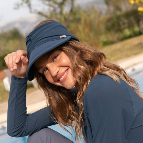 Kalani sunwear I Daszek przeciwsłoneczny Capri z filtrem UV