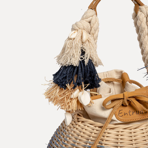 Entrudo | Bambusowa torba bucket Cimbres