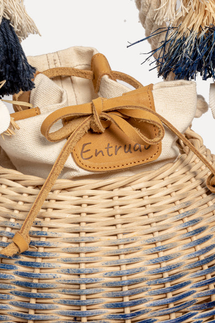 Entrudo | Cimbres Bucket Bag bamboo