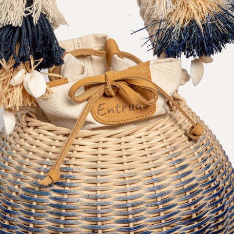Entrudo | Bambusowa torba bucket Cimbres
