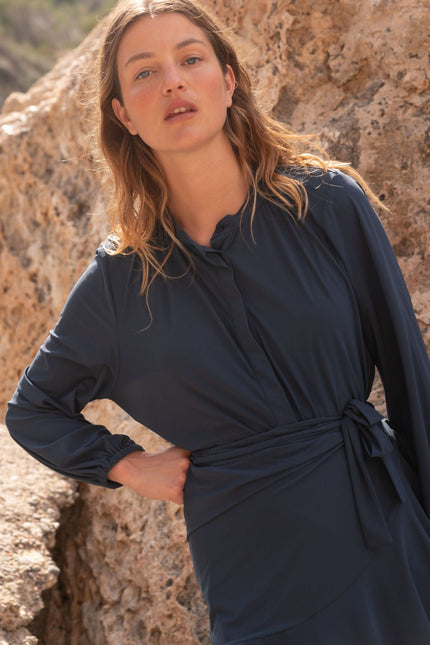 Kalani sunwear I Milano UV Blouse Navy