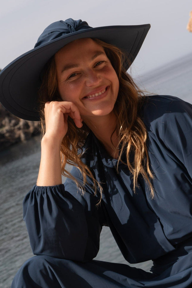Kalani sunwear I Bahamas UV Sun Hat Navy