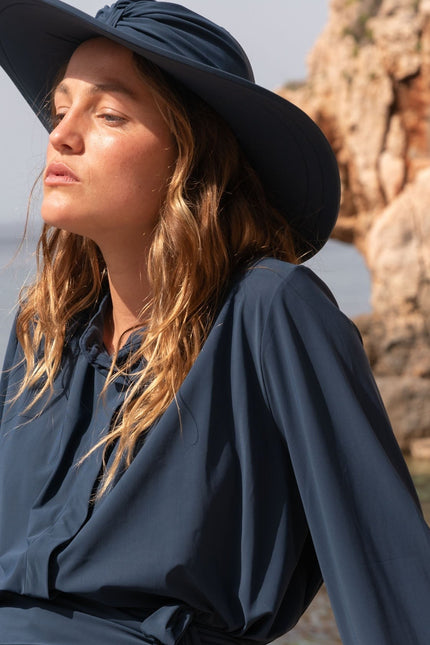 Kalani sunwear I Bahamas UV Sun Hat Navy