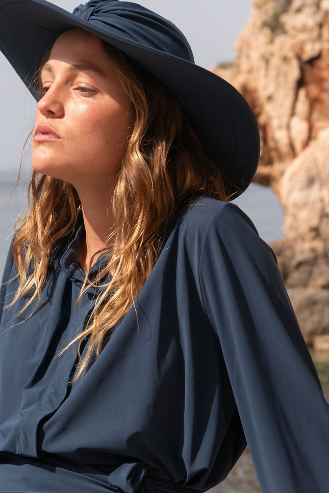 Kalani sunwear I Bahamas UV Sun Hat Navy