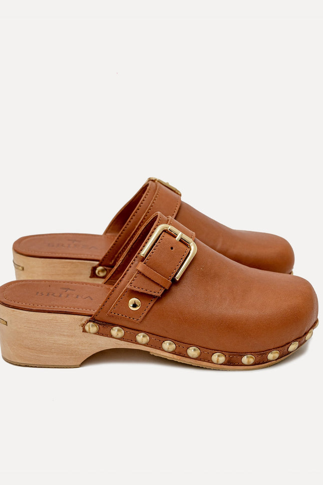 Entrudo | Platform Clogs Briffa x Entrudo camel