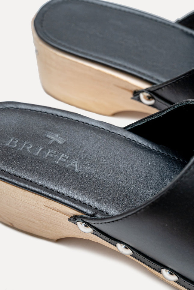 Entrudo | Platform Clogs Briffa x Entrudo black