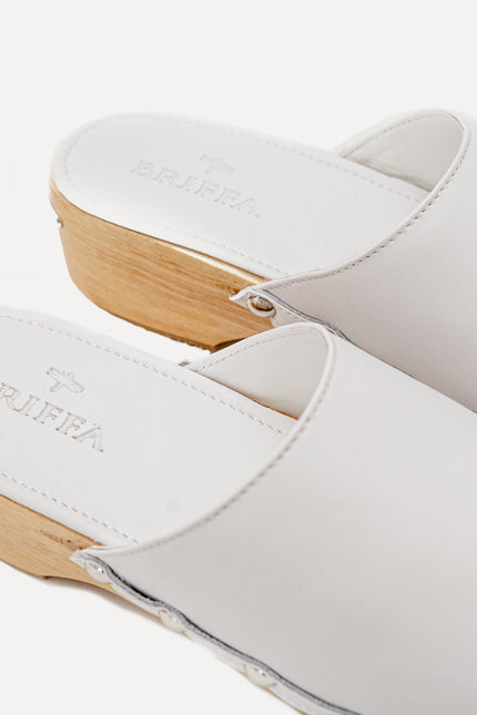 Entrudo | Platform Clogs Briffa x Entrudo white