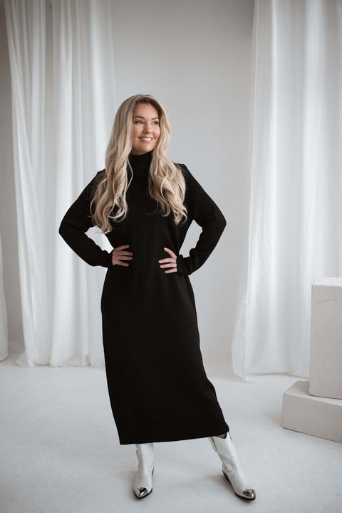 Monala | Sukienka z golfem z wełny merino