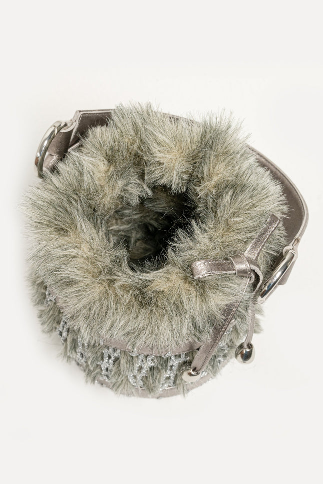 Entrudo | Covelinhas Bucket Bag grey & brown