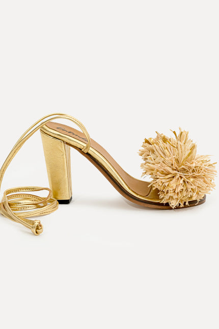 Entrudo | Sandals Lalim with flowers