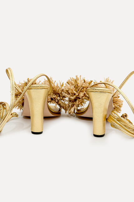 Entrudo | Sandals Lalim with flowers