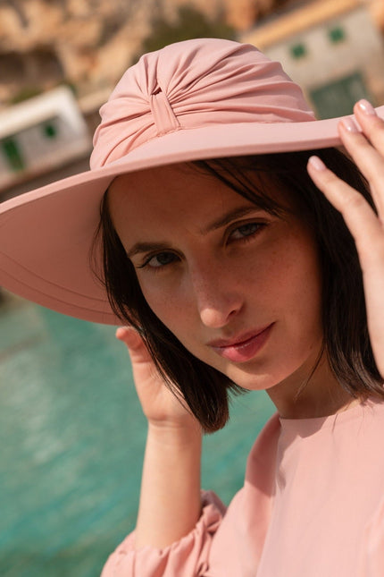 Kalani sunwear I Bahamas UV Sun Hat Rose