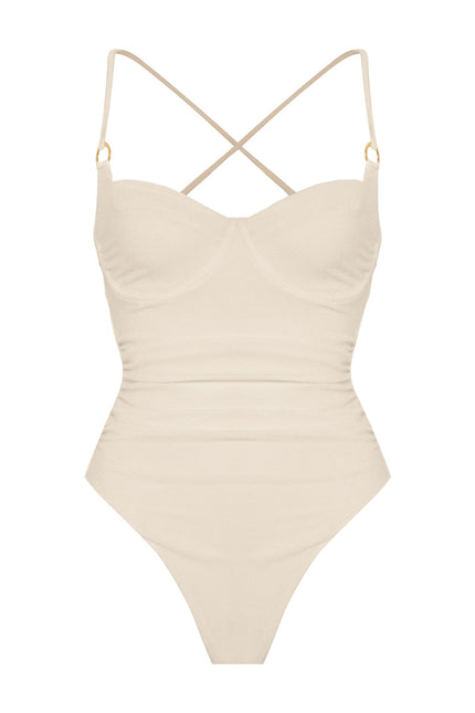 Movom | DOVE UNDERWIRE BUSTIER SWIMSUIT