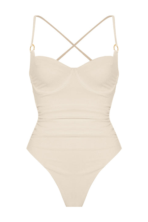 Movom | DOVE UNDERWIRE BUSTIER SWIMSUIT