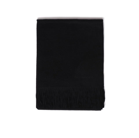 Bel Cashmere | Estola/ Bufanda grande con flecos negro
