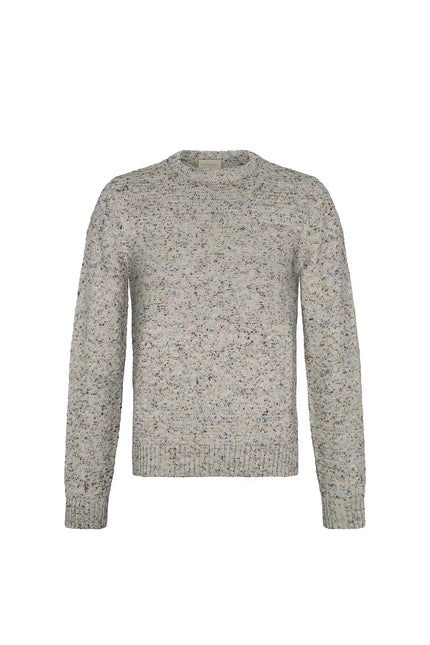 Dotcy Sweater Cream with Color Dots NORGÄTE alpaca knitwear sustainably made in Peru